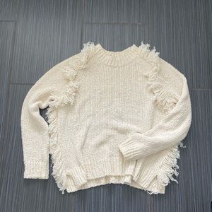 Madewell Fringy Sweater